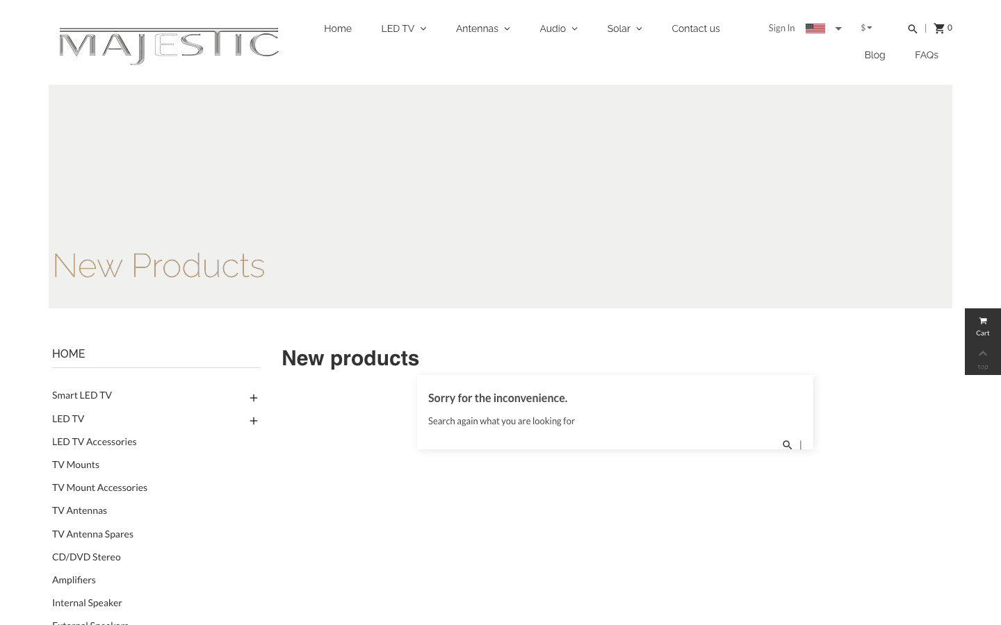majesticelectronics.us — 2